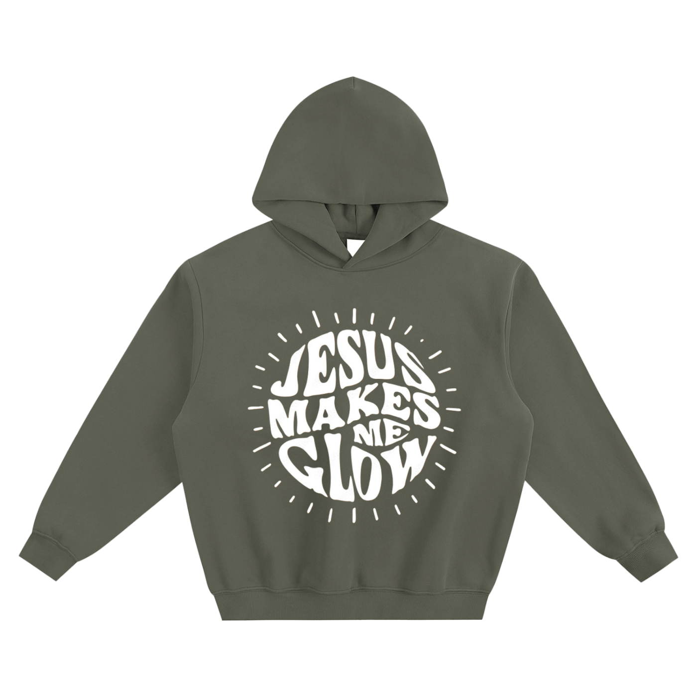 Fleeced Boxy Hoodie
