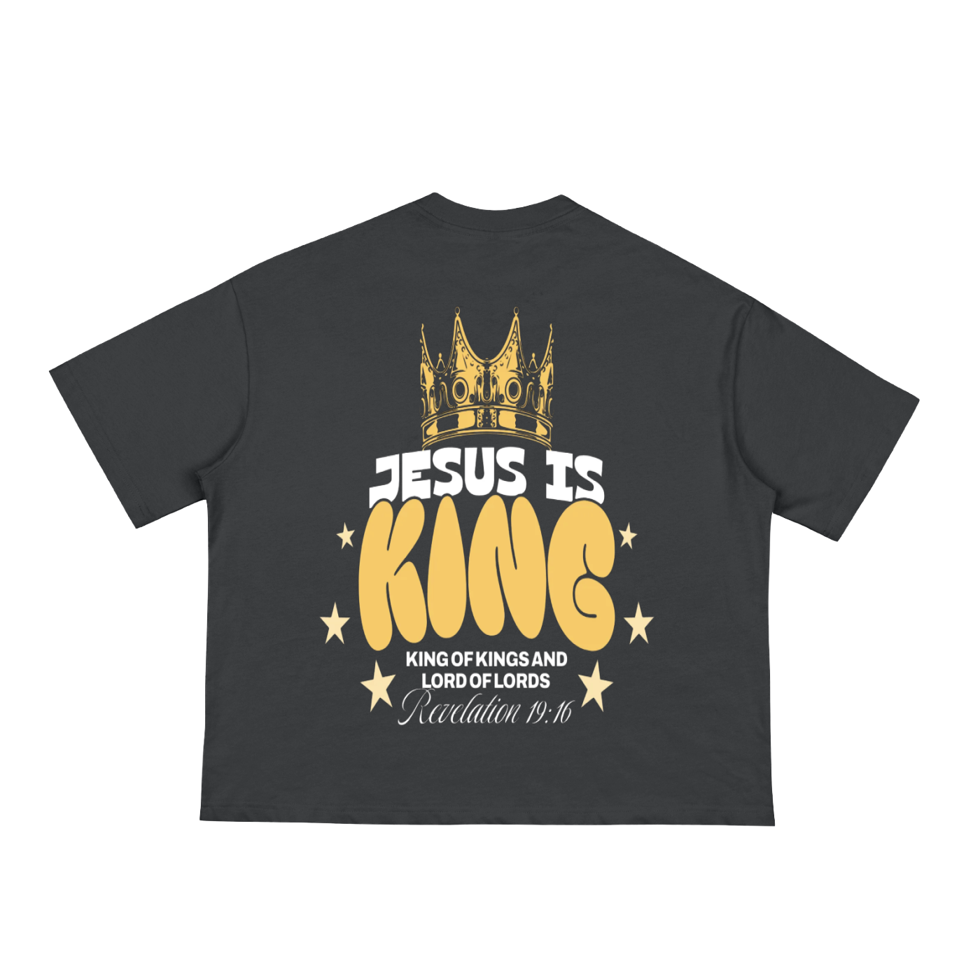 Classic Loose Boxy Tee - Revelation 19:16