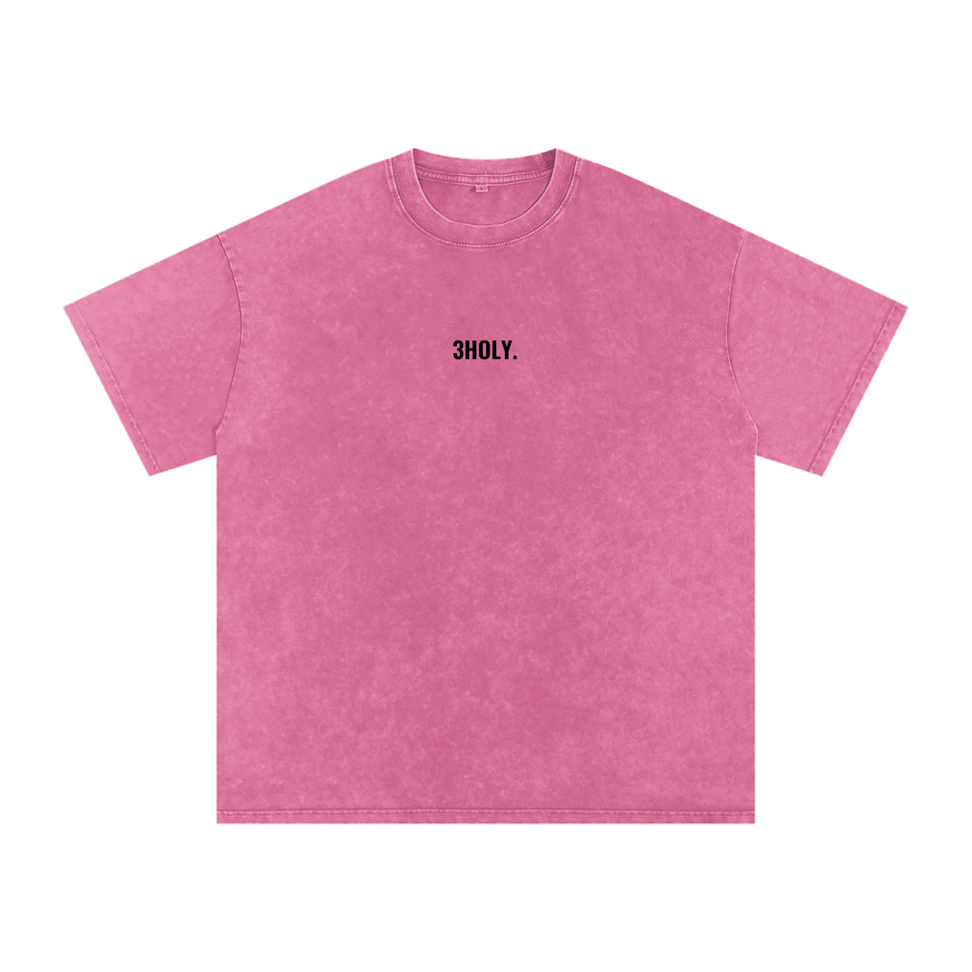 Snow Washed Oversized Cotton T-Shirt - John 19:30