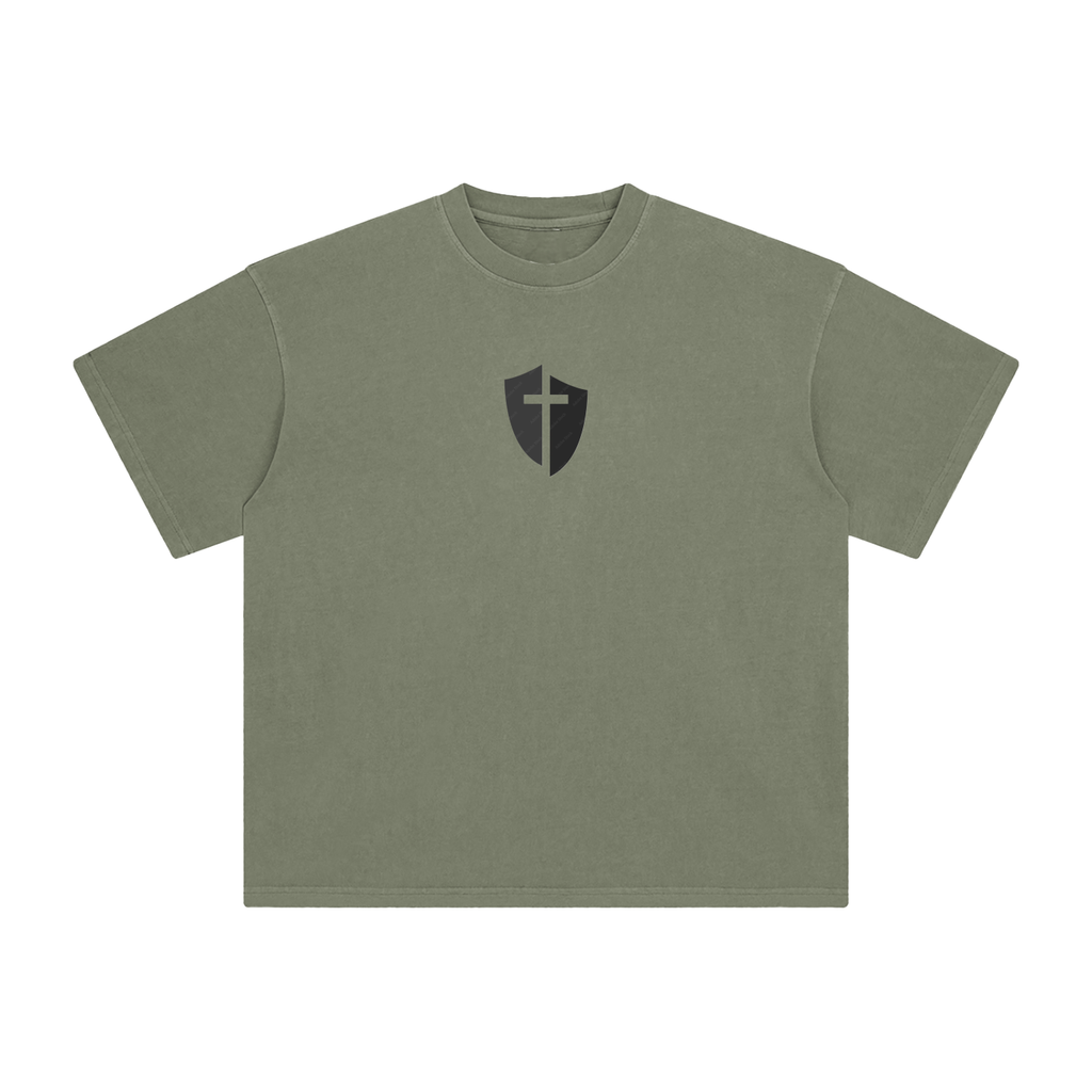 Enzyme Washed T-Shirt - Proverbs 24:16