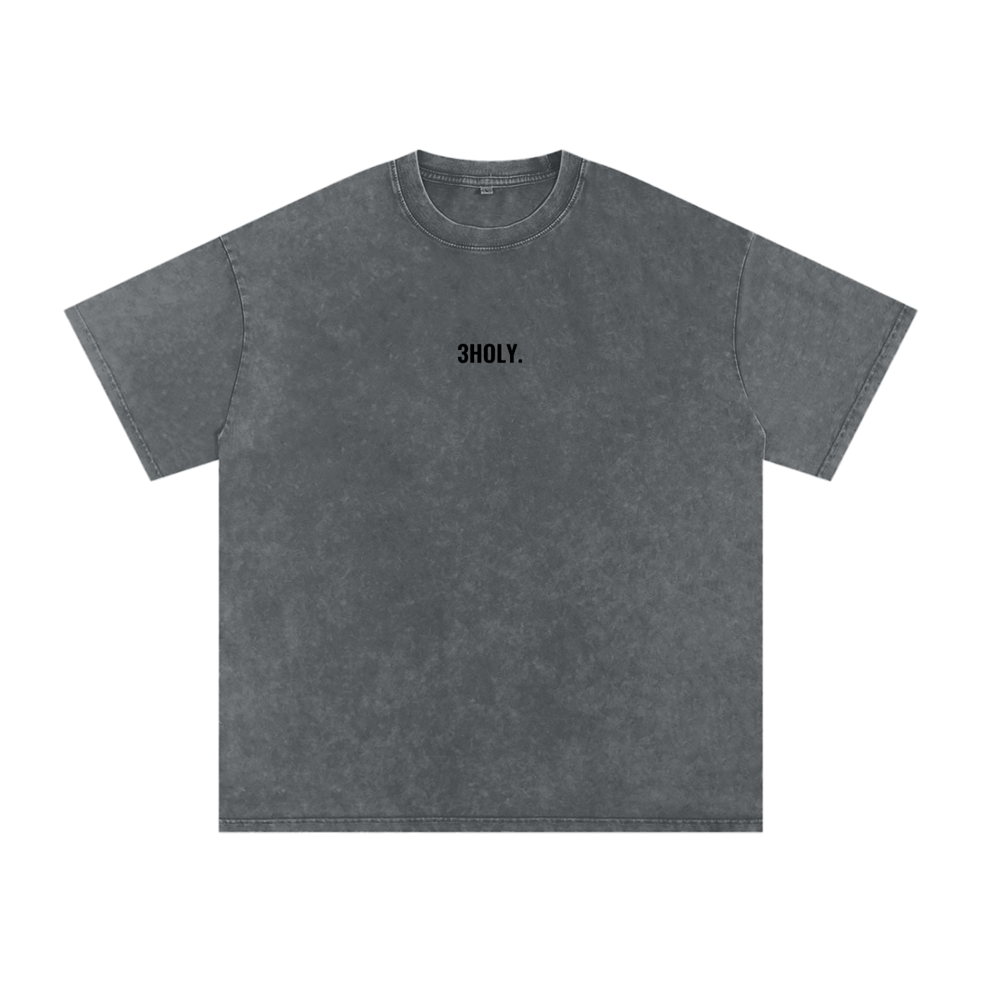 Snow Washed Oversized Cotton T-Shirt - John 19:30