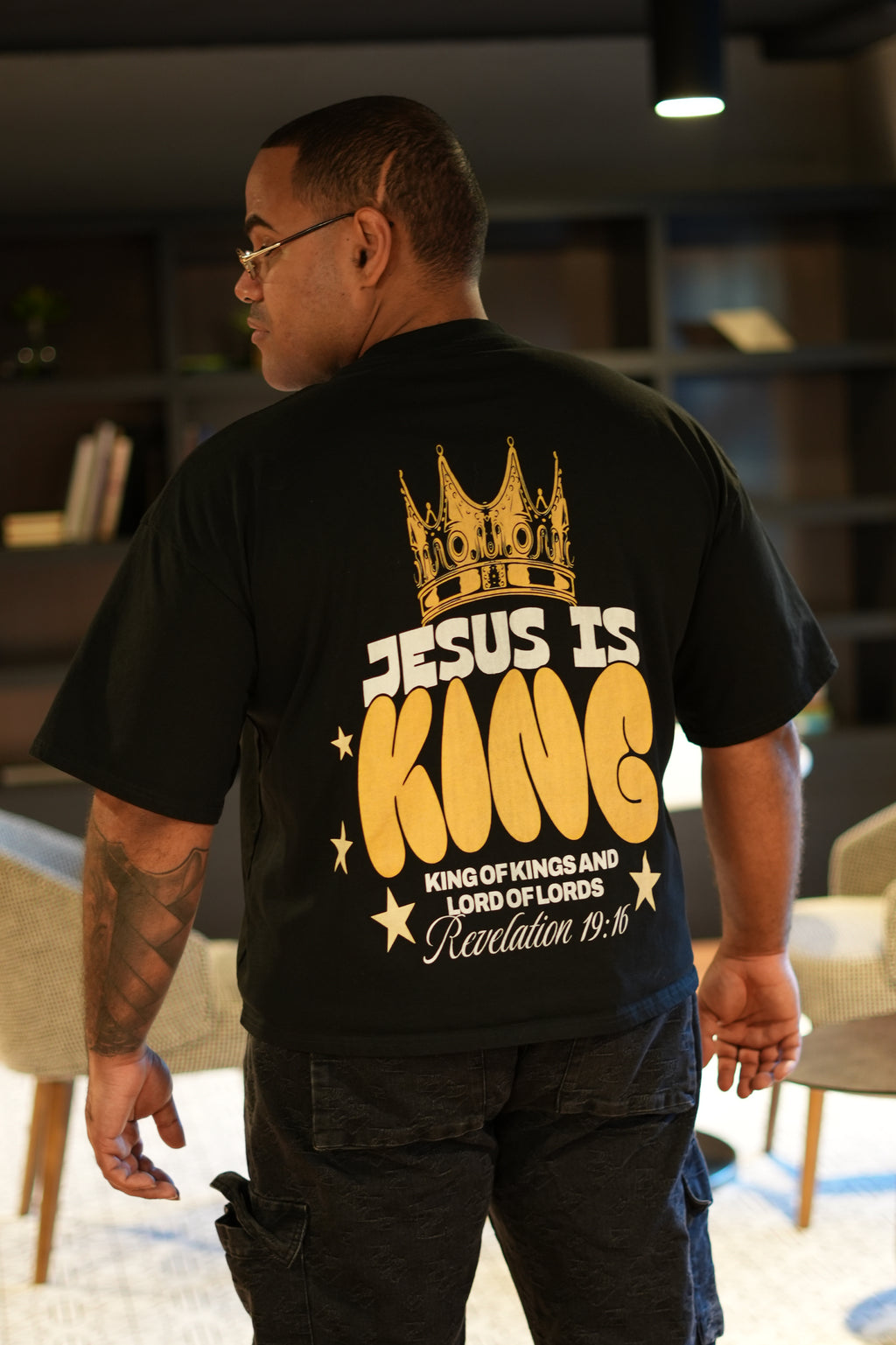 Classic Loose Boxy Tee - Revelation 19:16