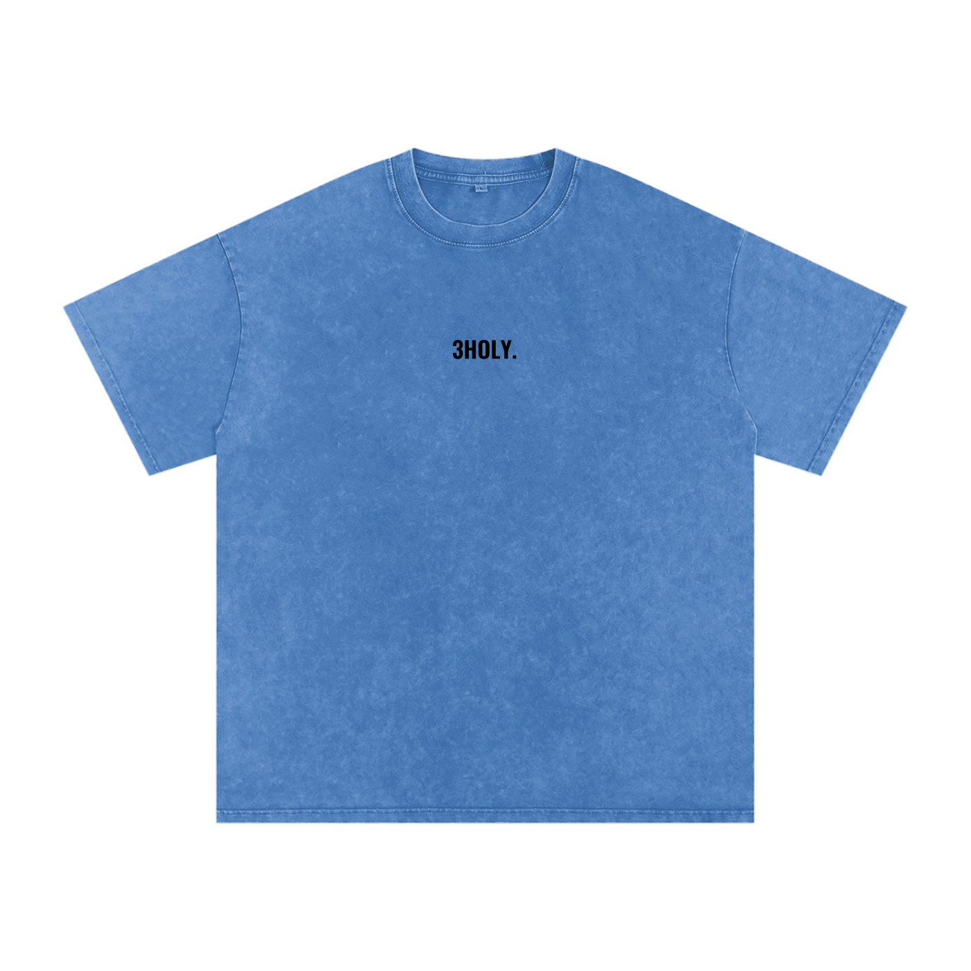 Snow Washed Oversized Cotton T-Shirt - John 19:30